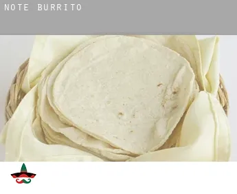Note  Burrito