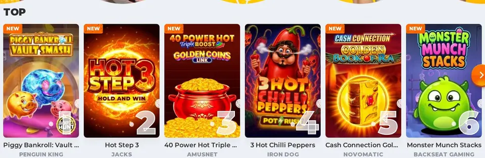 Betriot: Spielelobby (Screenshot von betriot.com)