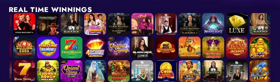 Polestar Casino: Spielelobby (Screenshot von polestarcasino.com)
